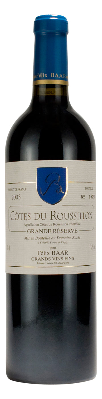 Côtes du Roussillon Grande Réserve 2003