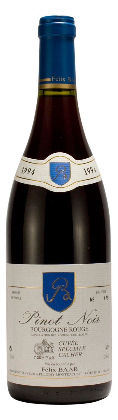 Bourgogne Pinot Noir Cacher 1994