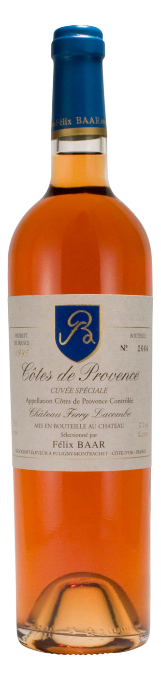 Côtes de Provence Cuvée Spéciale Rosé 1995