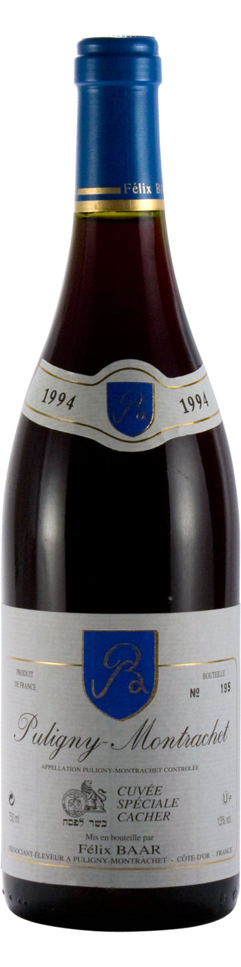 Puligny-Montrachet Cuvée Spéciale Cacher 1994